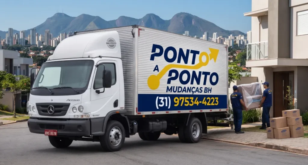 empresa de mudanças em Belo Horizonte