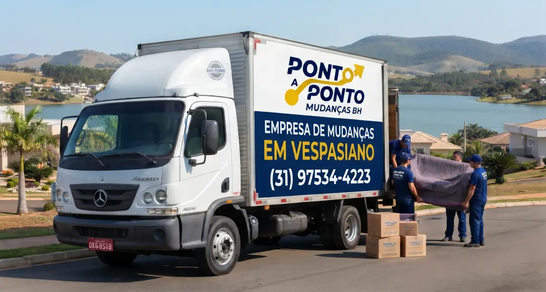 Empresa de mudanças em Vespasiano