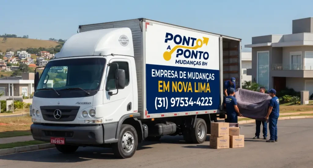 empresa de mudanças em Nova Lima