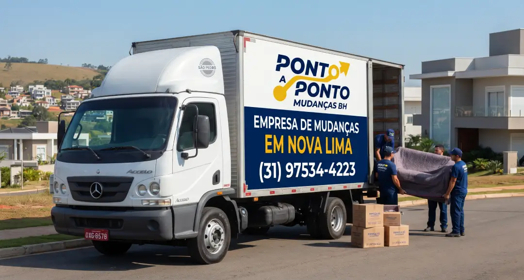 empresa de mudanças em Nova Lima
